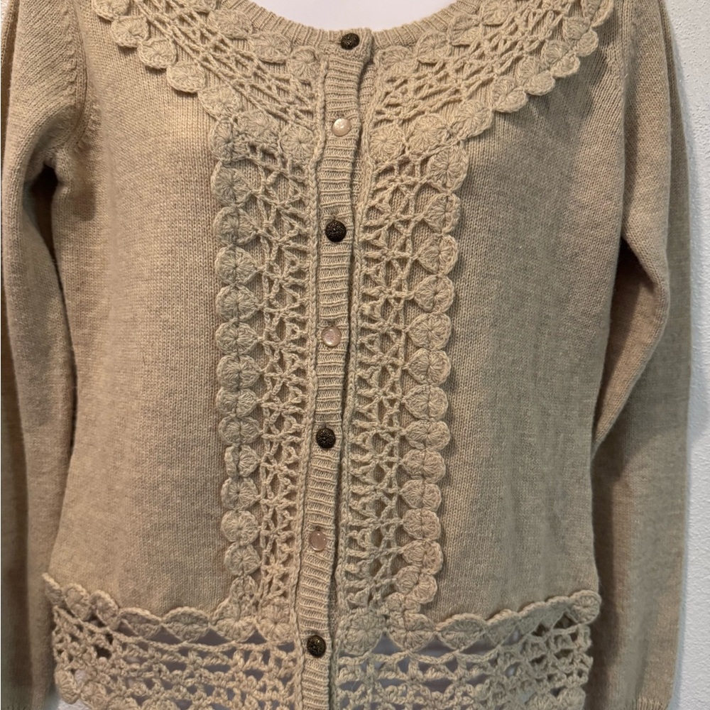 Elegant beige  Women's Sweater by Nick&Mo